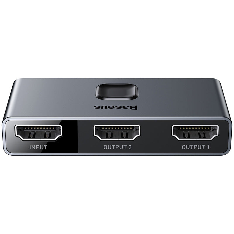 Baseus Matrix HDMI Switcher 4K HD 2-In-1 Convertor Multi Hub - Saif Al Najmi Kw